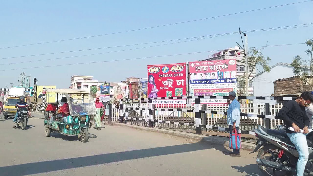 Dak Bunglow crossing to Dhulian Bazar || Dhulian Local Road || NH 34|| Murshidabad || Indian Highway