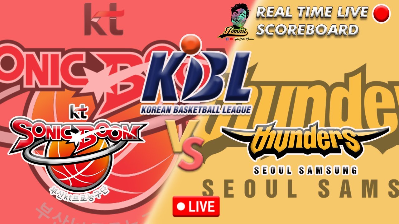 🔴KBL LIVE SUWON KT SONICBOOM VS SEOUL SAMSUNG THUNDERS KOREAN BASKETBALL LEAGUE 12-30-25