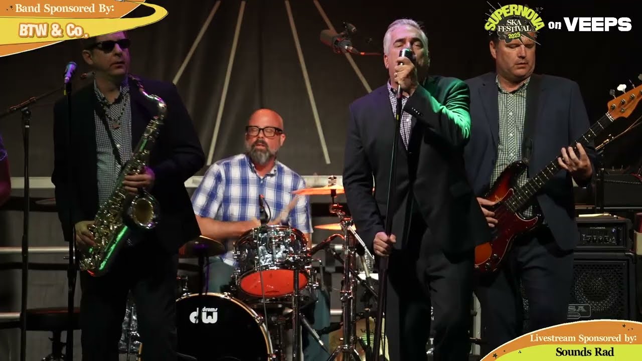 The Pietasters performing Same Old Song by The Four Tops at the 2025 Supernova Ska Festival