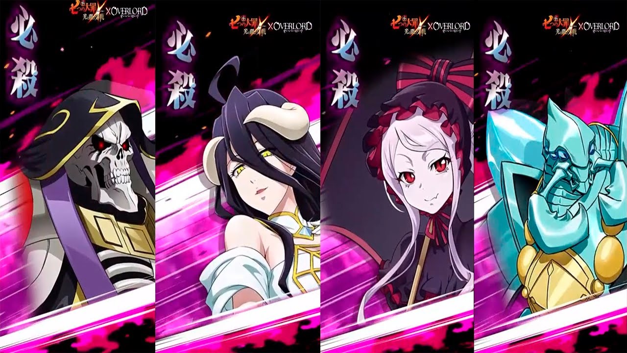Seven Deadly Sins: Grand Cross X Overlord - Characters Ultimate
