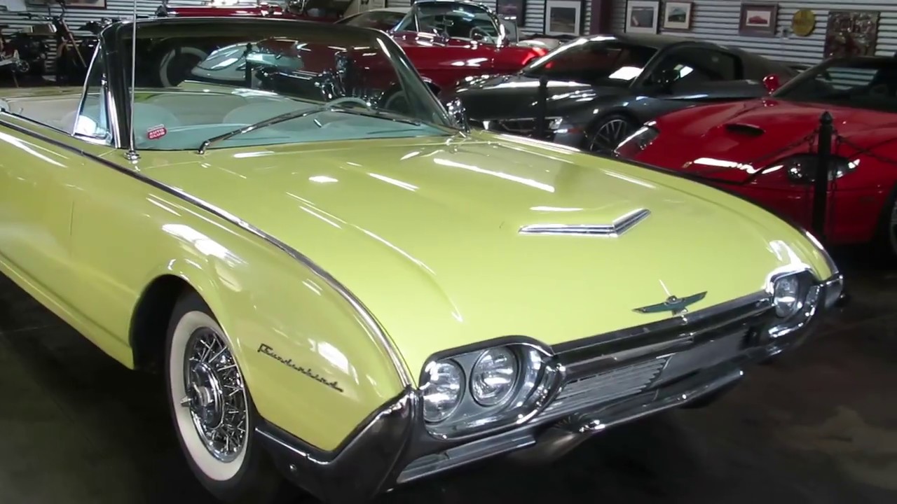Продается Ford Thunderbird 1961 года выпуска. Идеальное состояние, тест-драйв от Sun Valley Auto ...