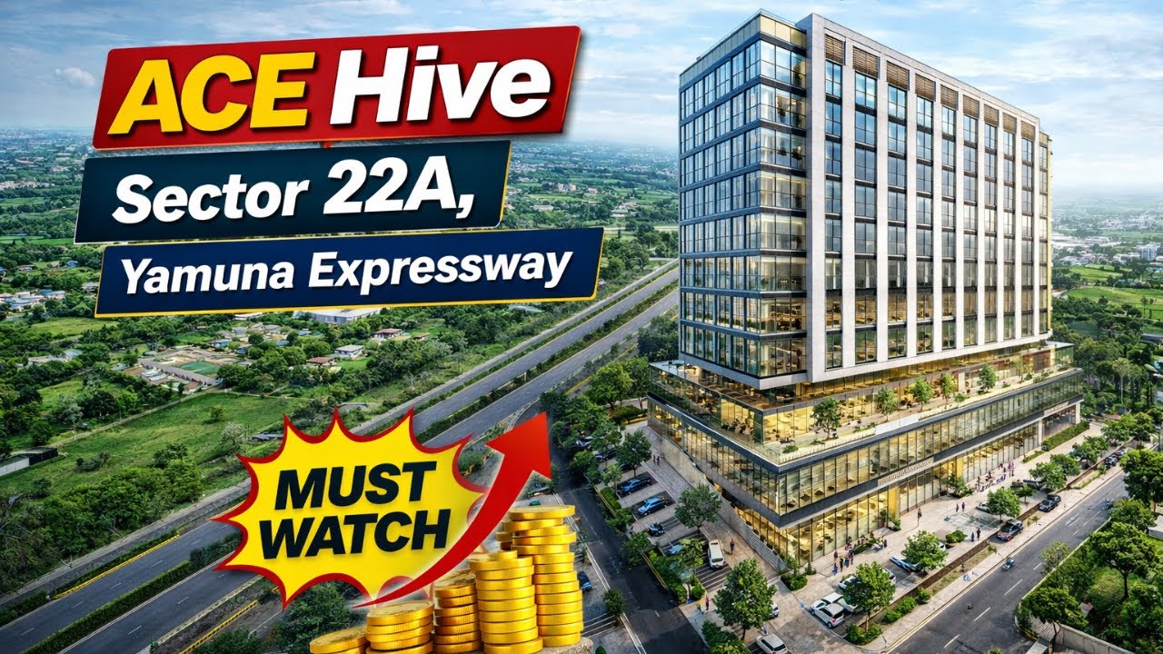 Ace Hive Sector 22A Yamuna Expressway || ACE Society Shops || Ace New Launch 