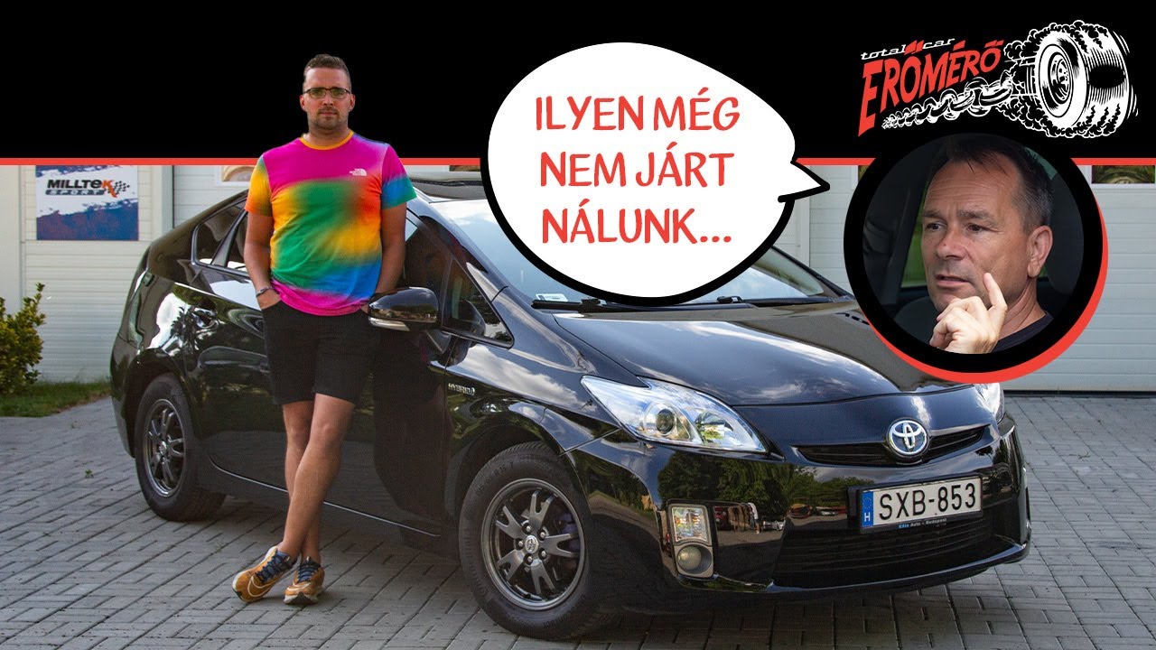 Hány lóerőt tud az egyik legnépszerűbb hibrid? – Toyota Prius 3 – Erőmérő!