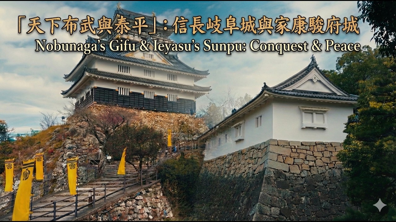 ❐  社寺城路 19｜天下布武與泰平：信長岐阜與家康駿府城 Nobunaga's Gifu & Ieyasu's Sunpu: Conquest and Peace