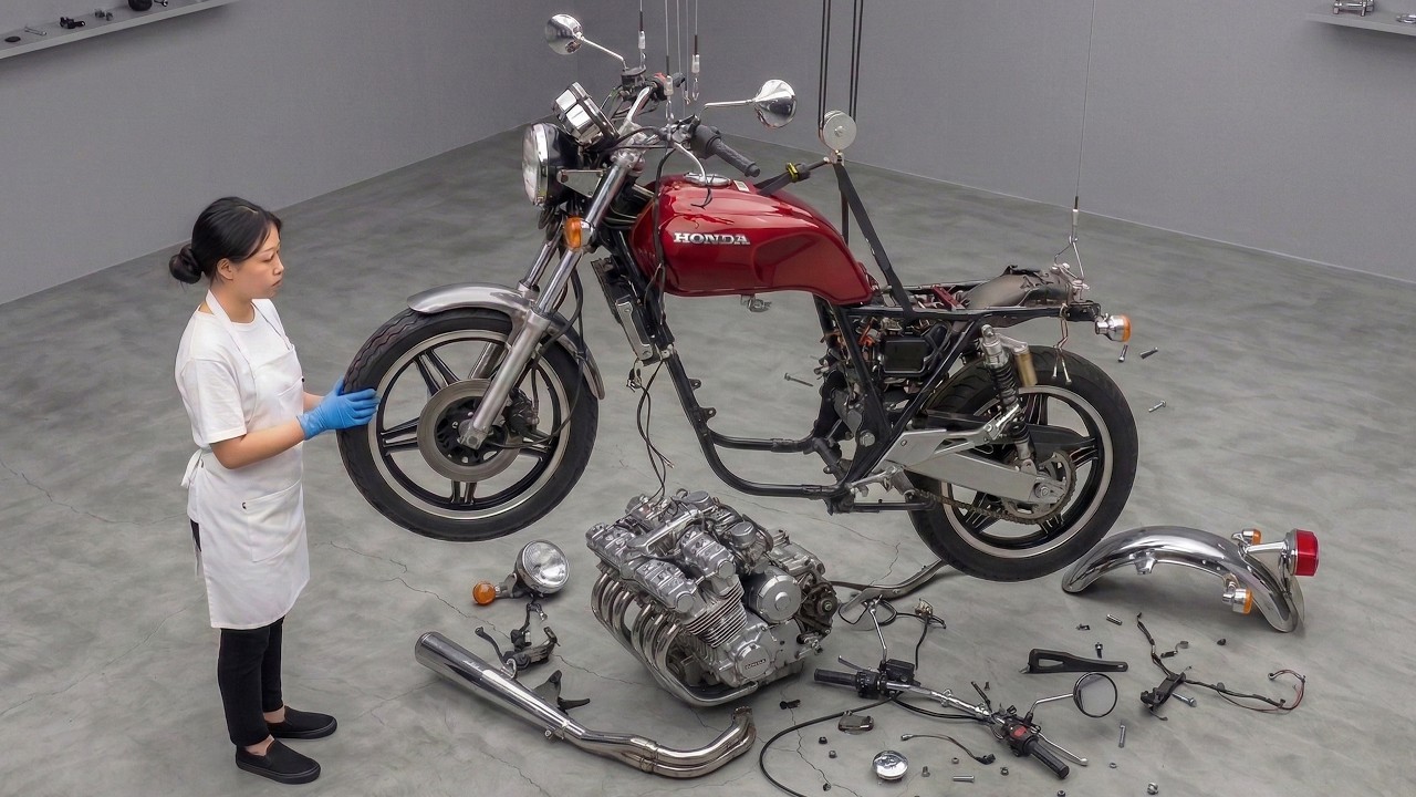 Bringing a Legend Back to Life: Honda CB400 VTEC Full Repair & Restoration!