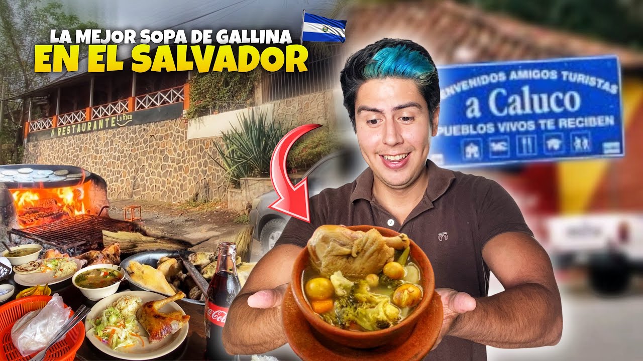 PROBAMOS LA SOPA DE GALLINA INDIA ¿ES LA MEJOR DE EL SALVADOR?