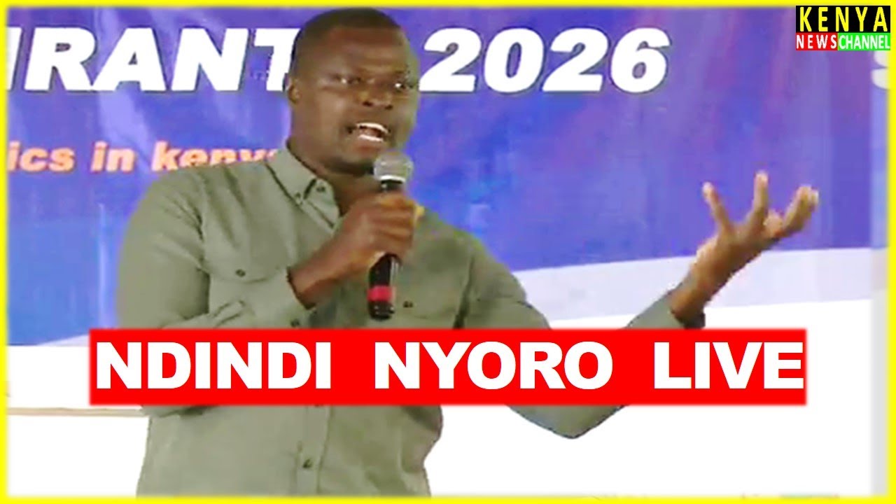 LIVE - Ndindi Nyoro addressing Young Aspirants of 2027 Elections | Recorded Event