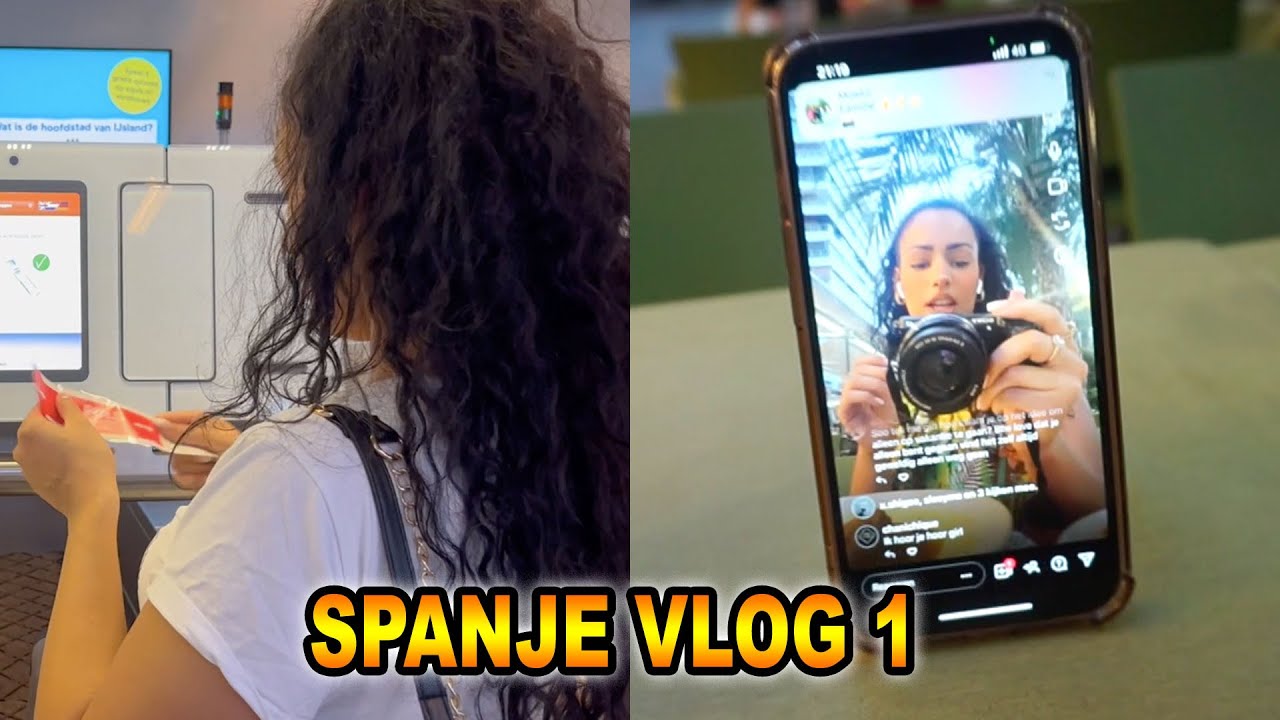 1E DAG ALLEEN IN SPANJE | SPANJE VLOG 1