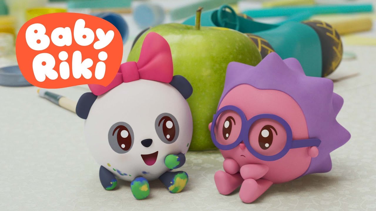 🍼De-a Mama și Copilul Pandy e un Bebeluș Jucăuș! | BabyRiki în Română Desene Educative pentru Copii