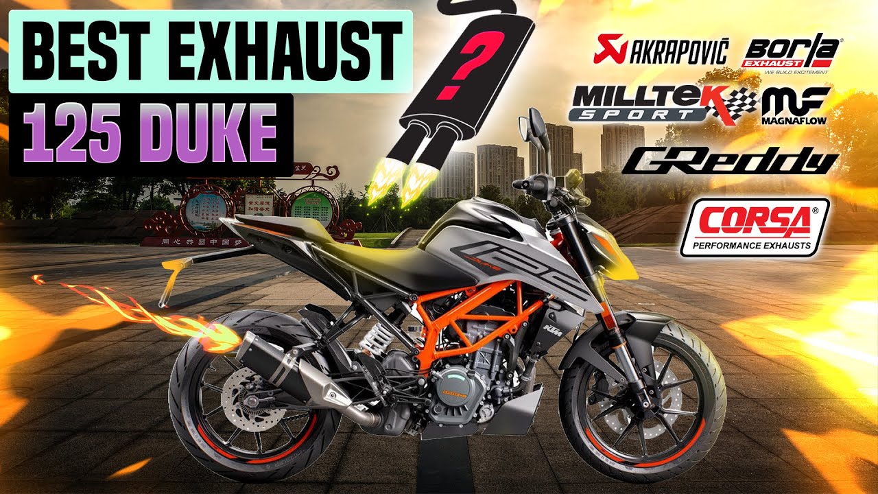 KTM 125 Duke Exhaust Sound 🔥 Modified,Akrapovic,Arrow,Scorpion,Mivv,Review,Upgrade,LeoVince,Remus+