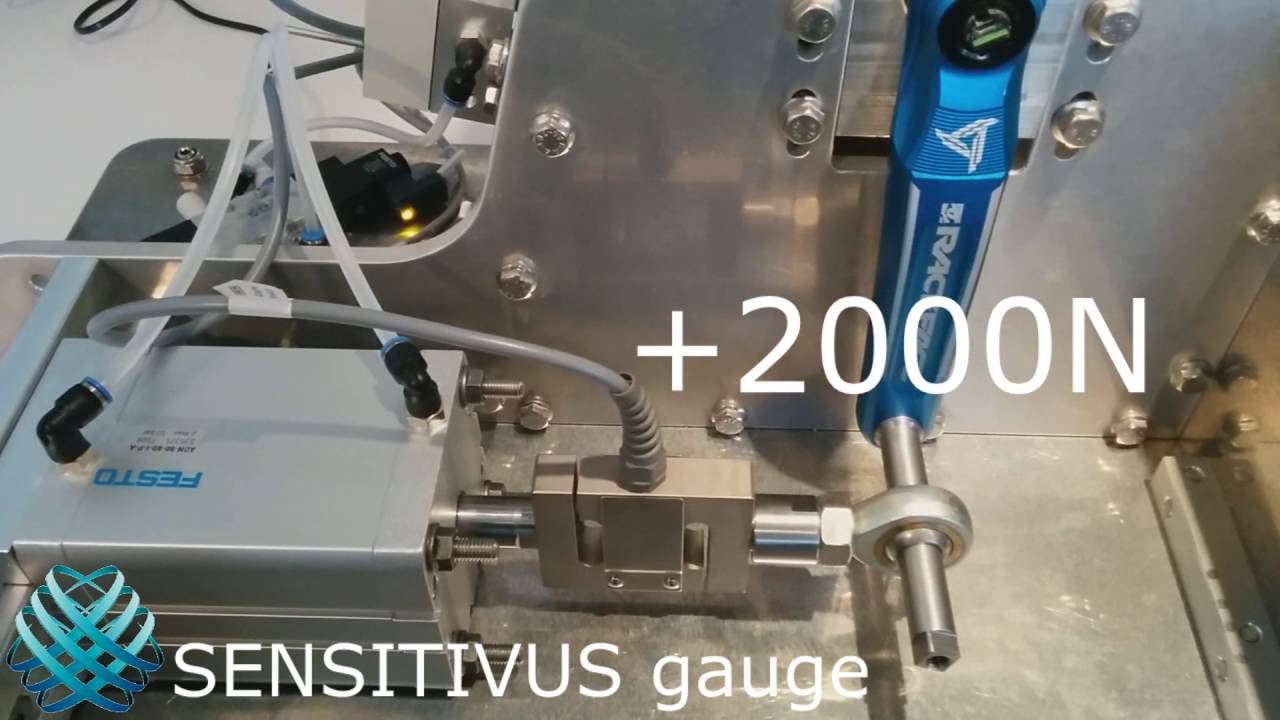SENSITIVUS gauge power meter test and calibration stand