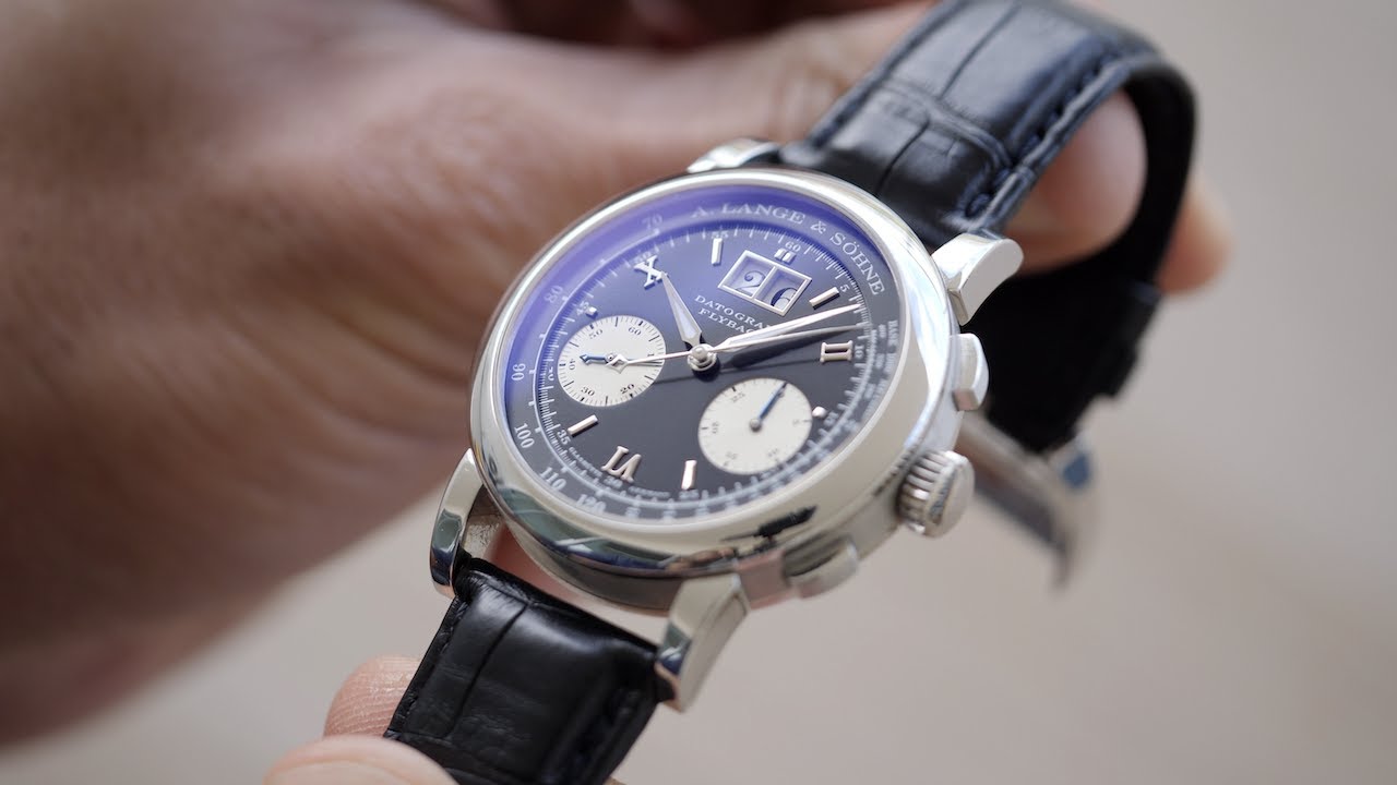 A. Lange & Söhne Datograph; where Lange outpowered Patek and AP | Hafiz J Mehmood
