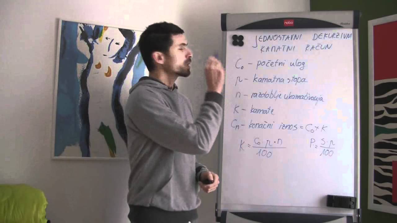 Jednostavni dekurzivni kamatni račun 01