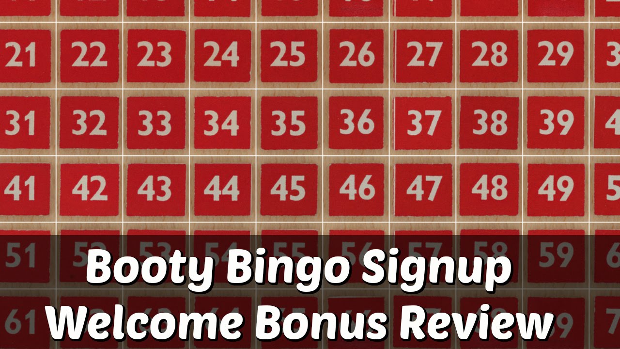 Booty Bingo Signup Welcome Bonus Review