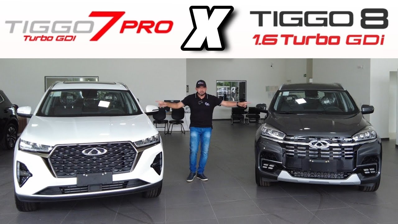 NOVO TIGGO 7 PRO 2022 X TIGGO 8 TURBO GDI 2022.