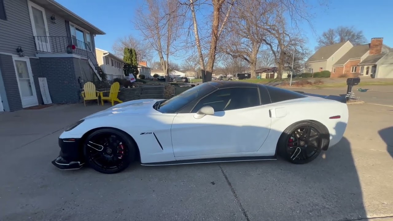 Artic White C6 Z51 Corvette