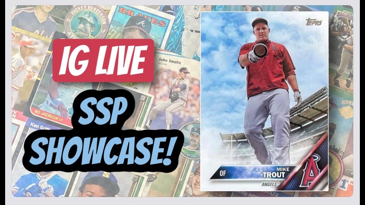 Topps SSP Show Off - RAREST Topps cards of the last 10  years. Great Images, Rarely seen!