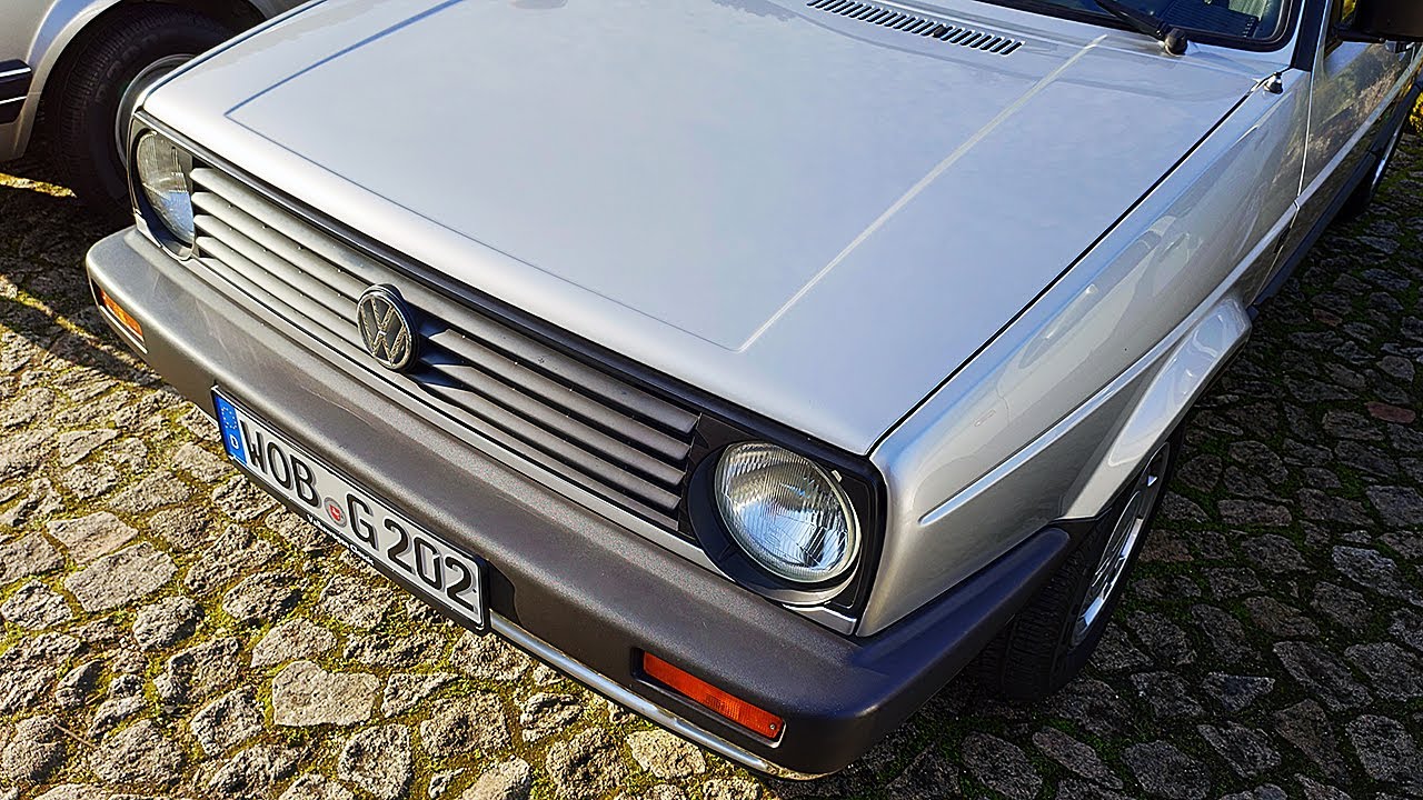 Нашёл Гольф В ИДЕАЛЕ спустя 30 лет! VW Golf 2 Капсула времени