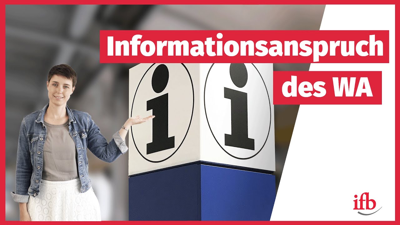 Wirtschaftsausschuss: Auf diese Informationen hat der WA Anspruch!