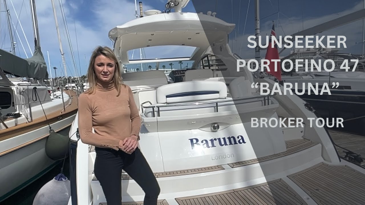 Sunseeker Portofino 47 “BARUNA” - Full Broker Tour