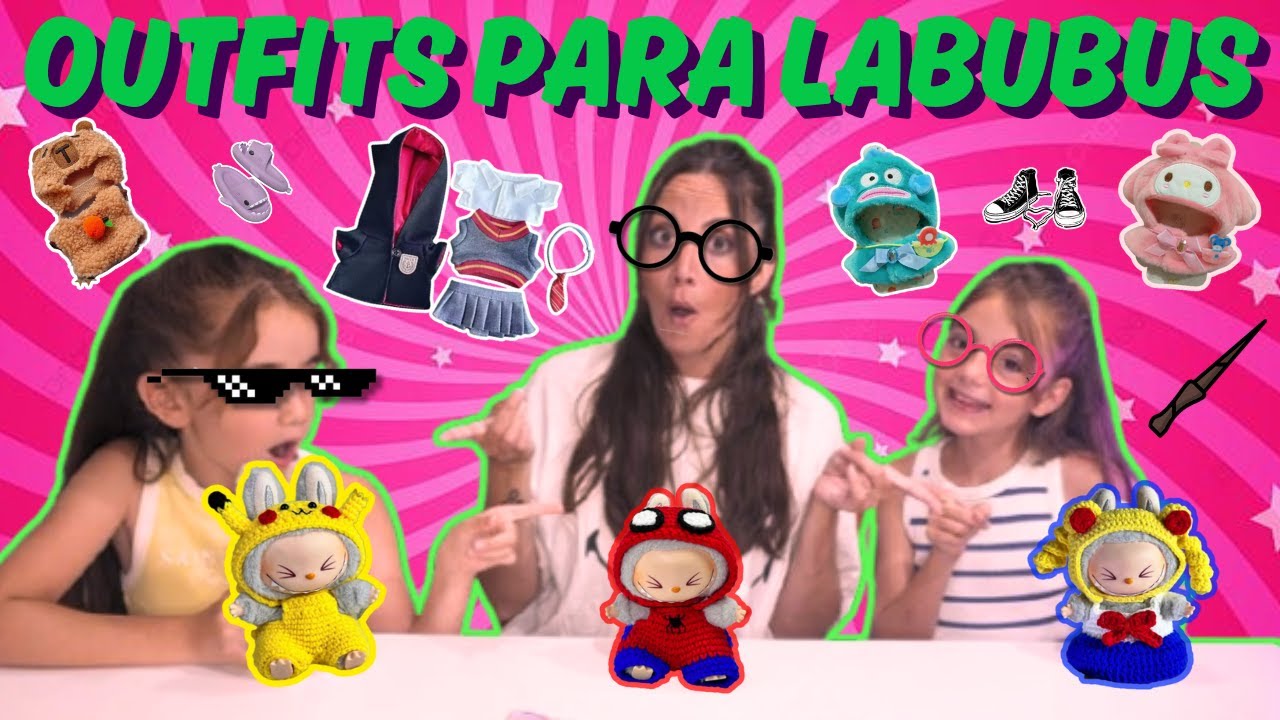 El AZAR decide los OUTFITS de nuestros LABUBUS!! Parte  2