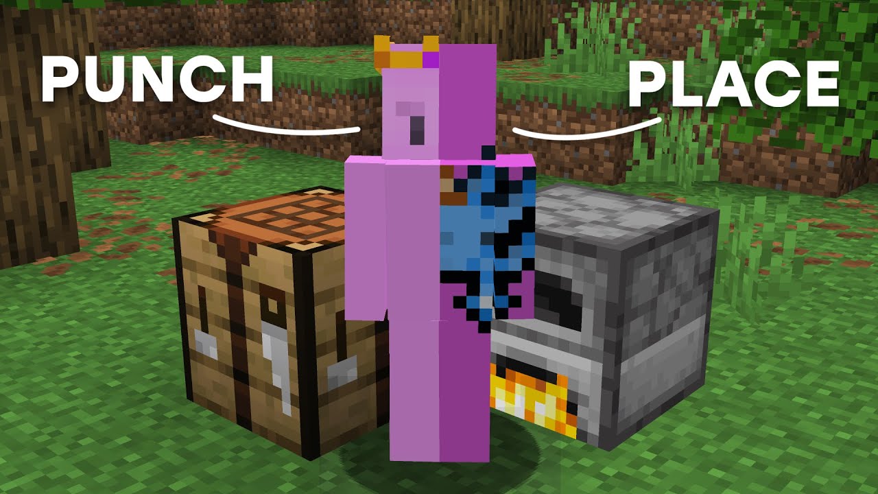 Can you beat Minecraft with 2 People Controlling 1 Player