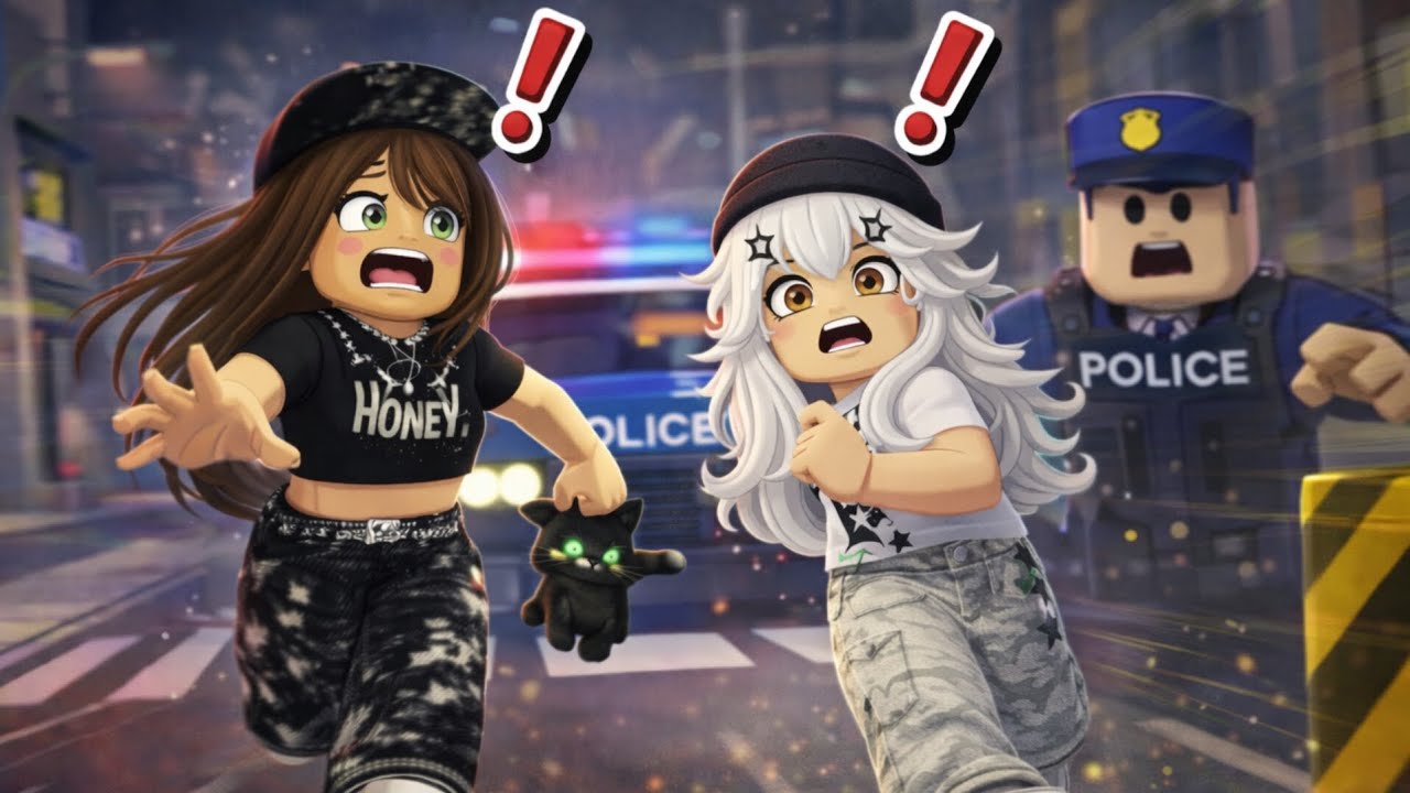 DEUX FILLES EN CAVALE ! NO GIRL 2 Roblox roleplay 