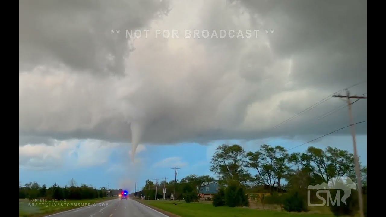 04-29-2022 Andover, KS Most Beautiful, Full Life Video of Andover Tornado