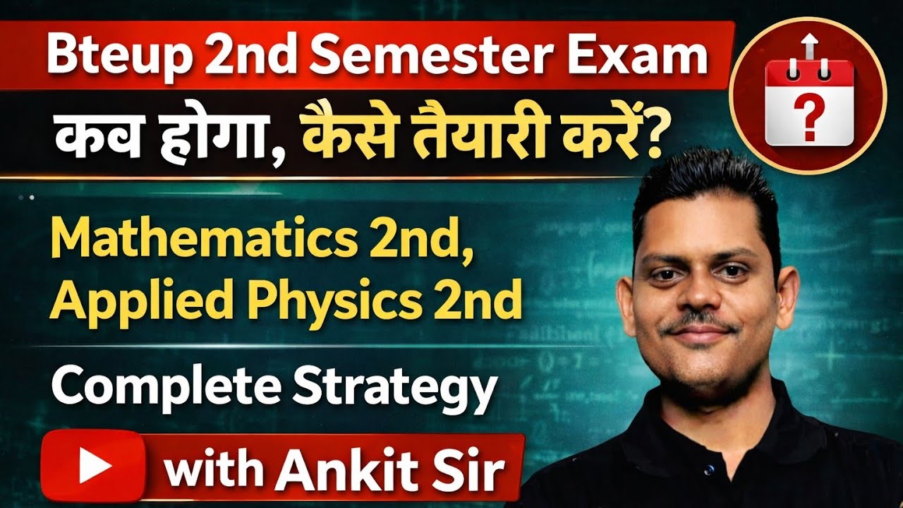 Bteup 2nd Semester || Bteup 2nd Semester 2026 || Complete Strategy || 