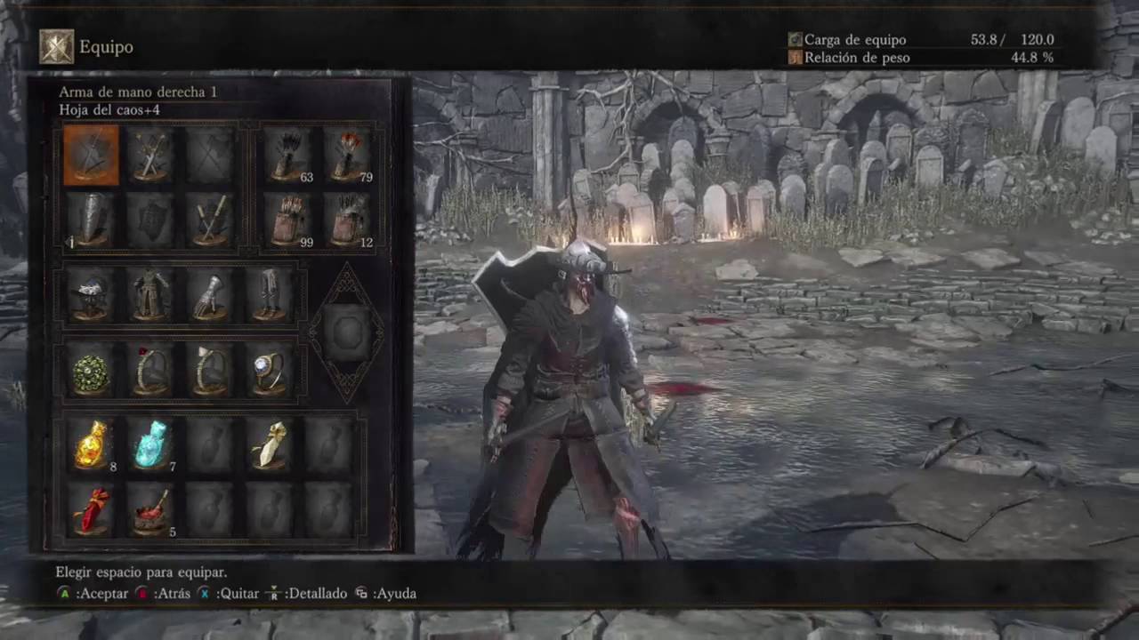 DARK SOULS 3  GUIA DE CLASES / CLASE DE MERCENARIO