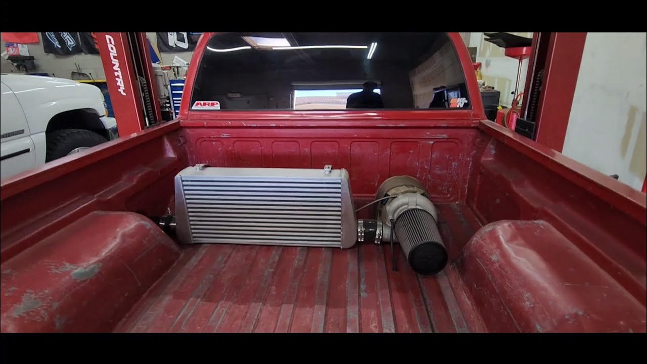 Installed a bed mounted turbo on the S10