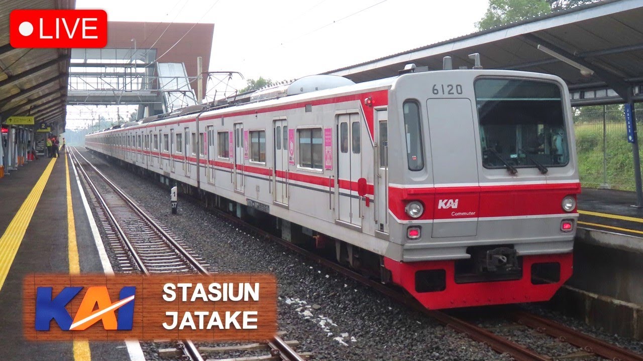 🔴 PERJALANAN PERDANA NAIK KERETA KE STASIUN JATAKE LEBAK! Review Stasiun Terbaru di BSD Lebak Banten