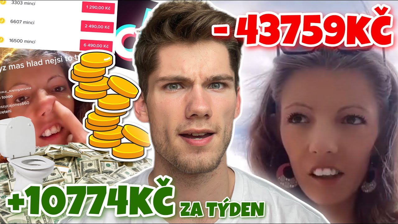 KOLIK UTRATÍ SHOPAHOLIC ADÉL ZA MĚSÍC A KOLIK SI VYDĚLÁ NA TIKTOKU ? 😳