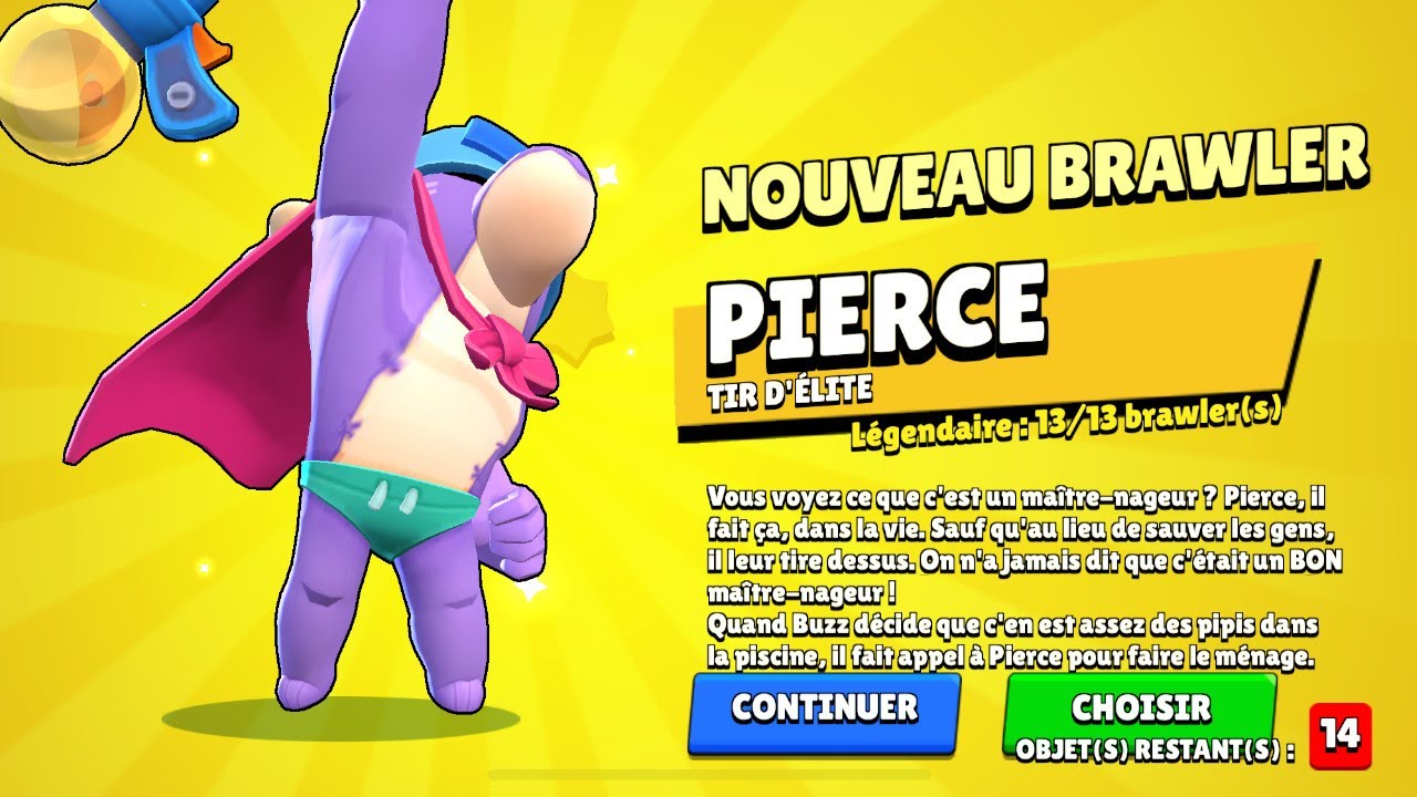 Brawl Stars | Gameplay | Pierce et enquête | Compte 92k | Ishigami