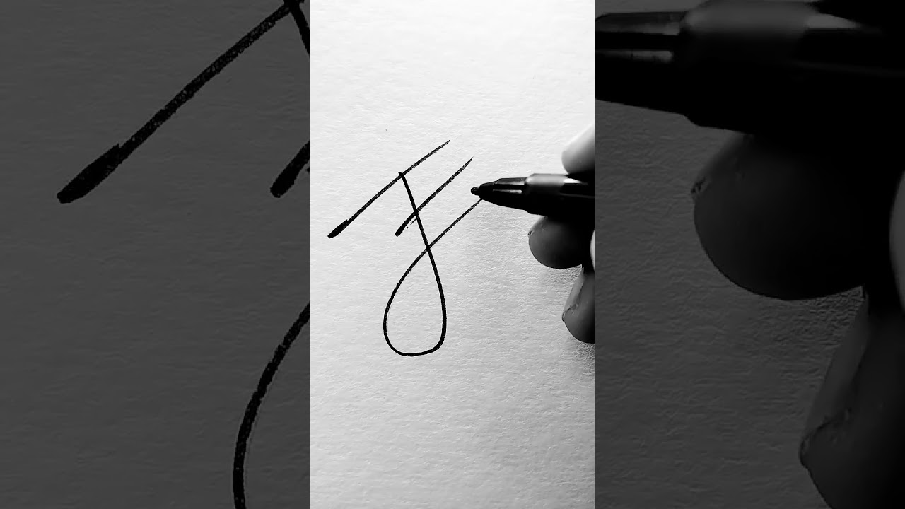 How to sign ELYAS #signature #design