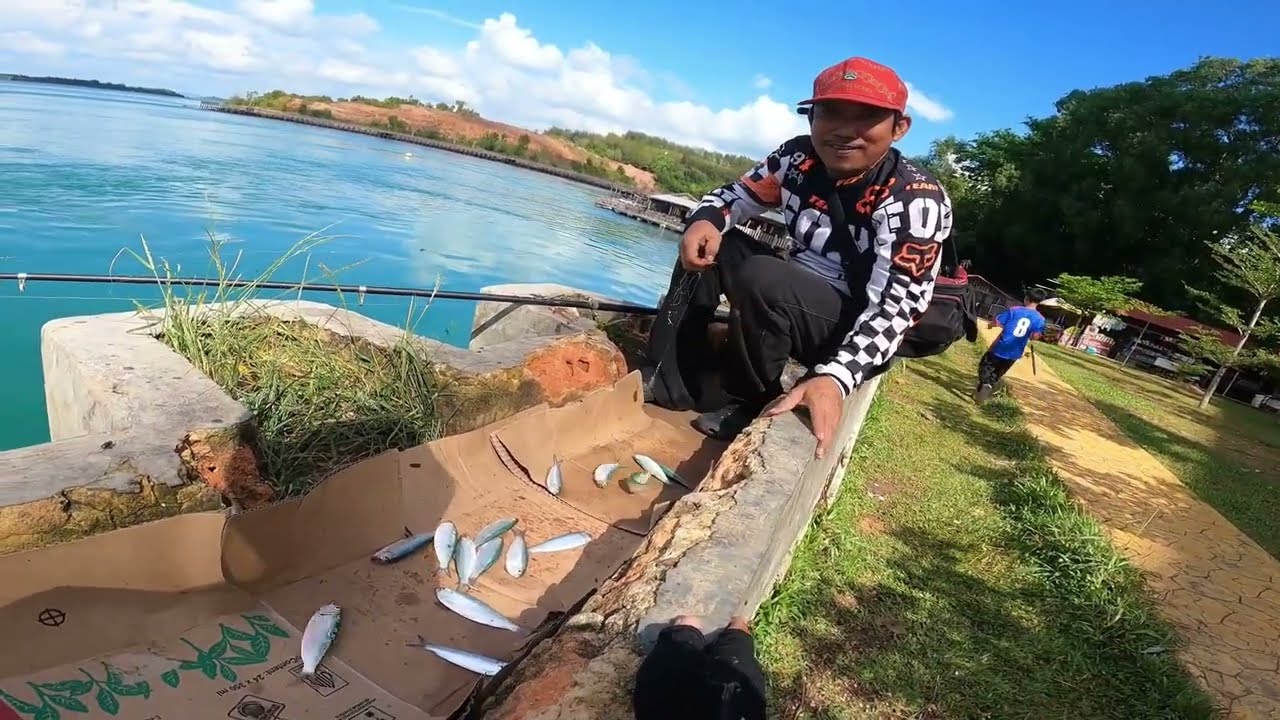 🔴Barelang BATAM. Mancing ikan Sarden Balan Safari Lebaran 2025 #BatamFishing
