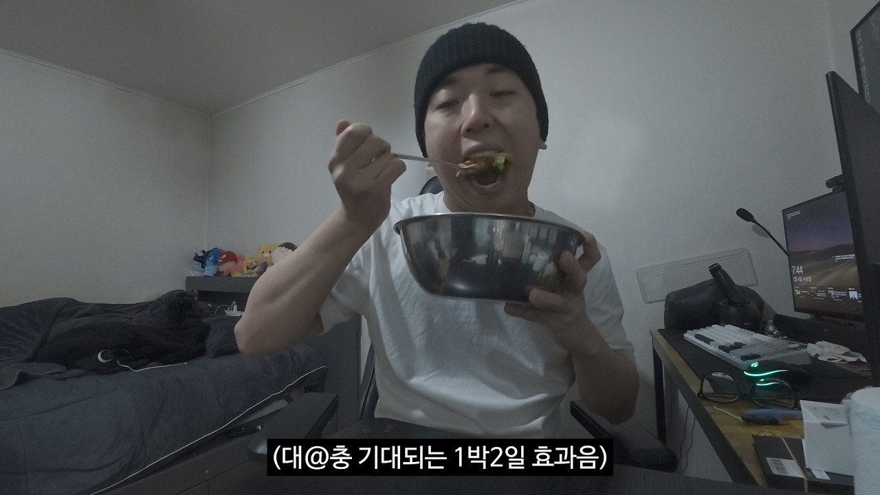 유행하는 봄동비빔밥 따라했다가 망한 브이로그