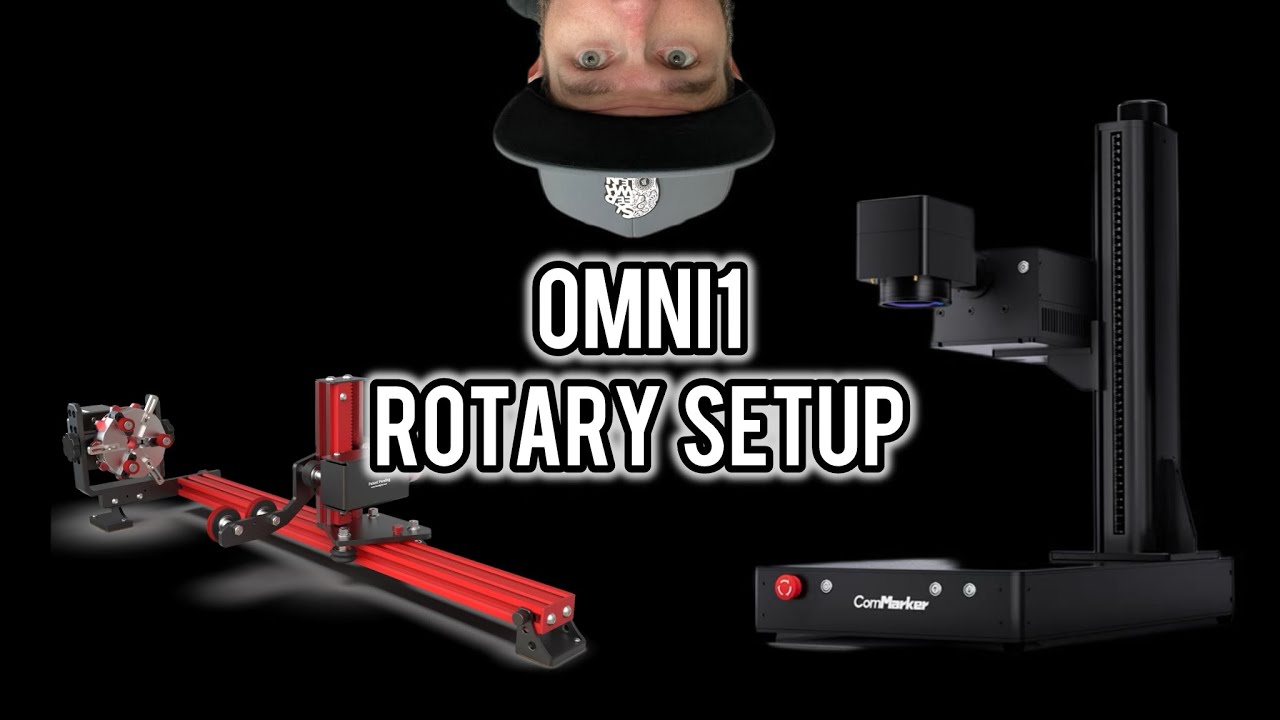 OMNI1 | ComMarker Rotary Setup Walkthrough with PiBurn Grip | Step-by-Step Guide
