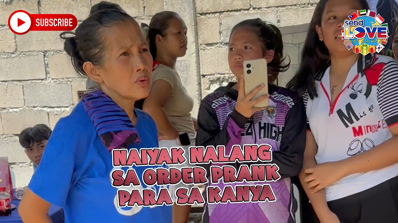 Naiyak nalang sa order prank para sa kanya