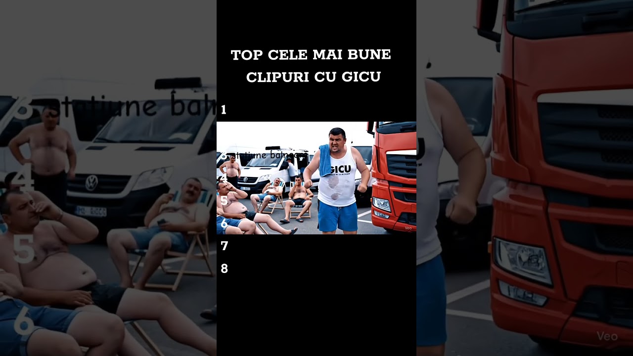 Top 8 cele mai bune clipuri AI cu Gicu #sofercamion #gicu #viralreels