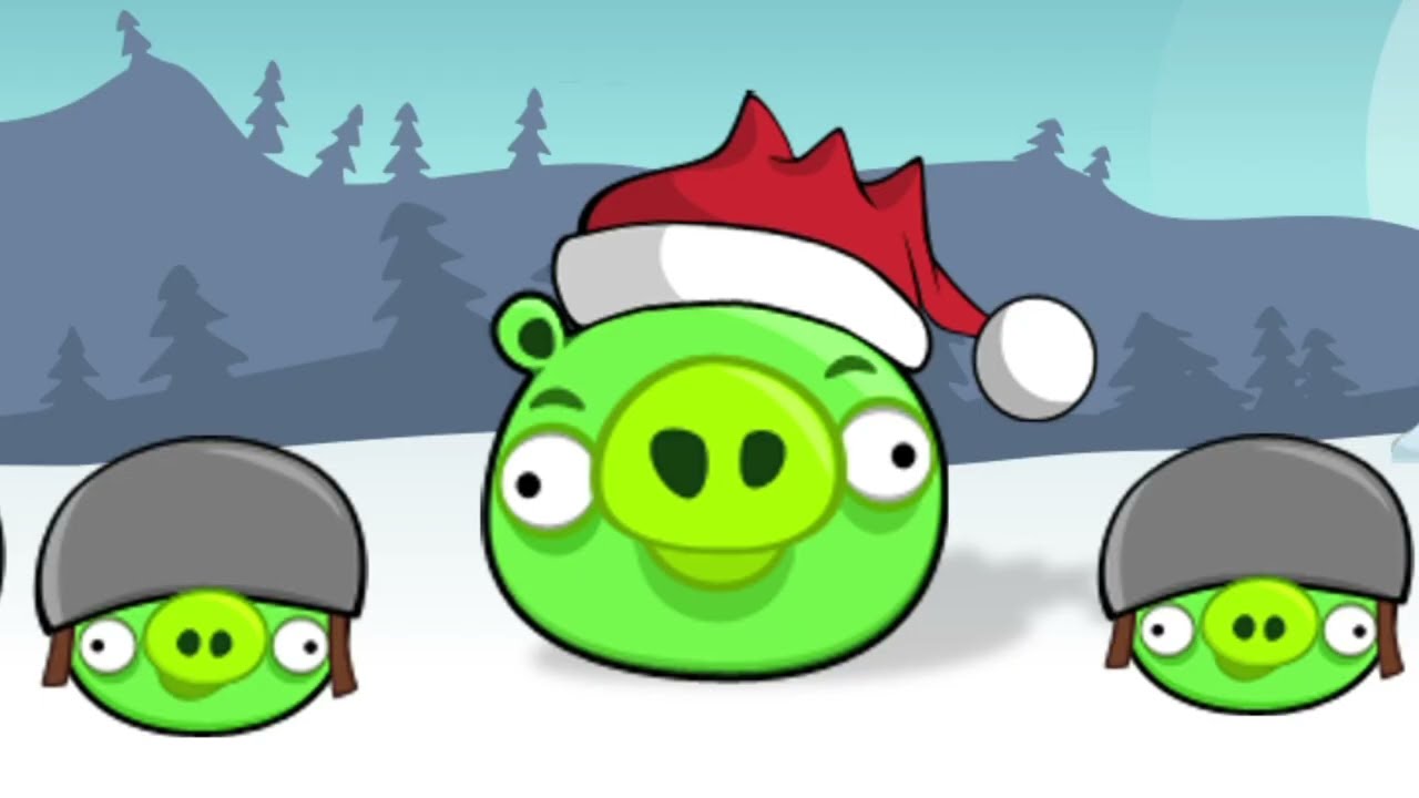Angry Birds animation: Season's Greeding