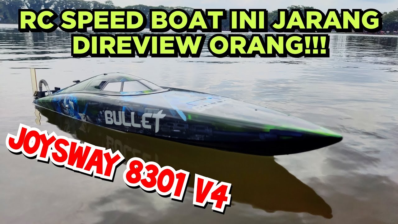 RC SPEED BOAT JOYSWAY 8301 V4! GAK BANYAK YANG PUNYA NIH!
