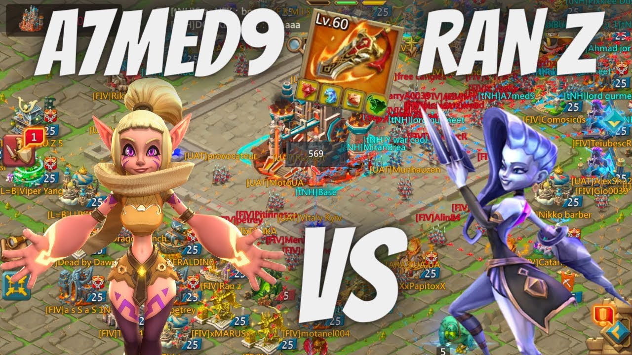 Lords Mobile - A7med9 is BACK!!! Wonder Wars Winning with Less T5!!