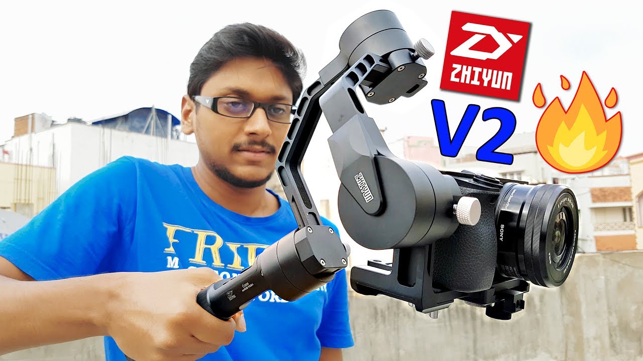 Zhiyun Crane V2 Unboxing & Hands on! Awesome 3 axis Gimbal
