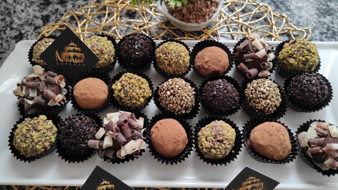 recette truffes au chocolat 🍫لي يذوقها مينساها😍