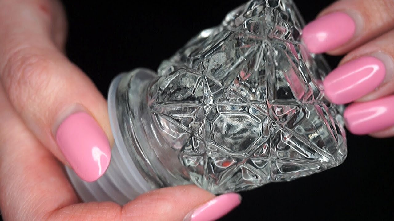 ASMR with Textured Glass | Scratching you to Sleep 💤💤