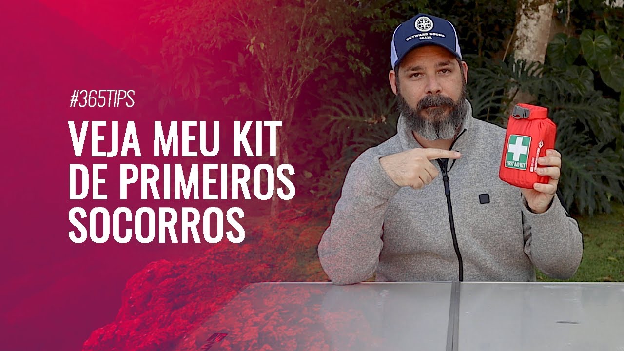 Primeiros socorros: descubra o que eu levo em meu Kit | GEAR TIPS | Parte 179 de 365