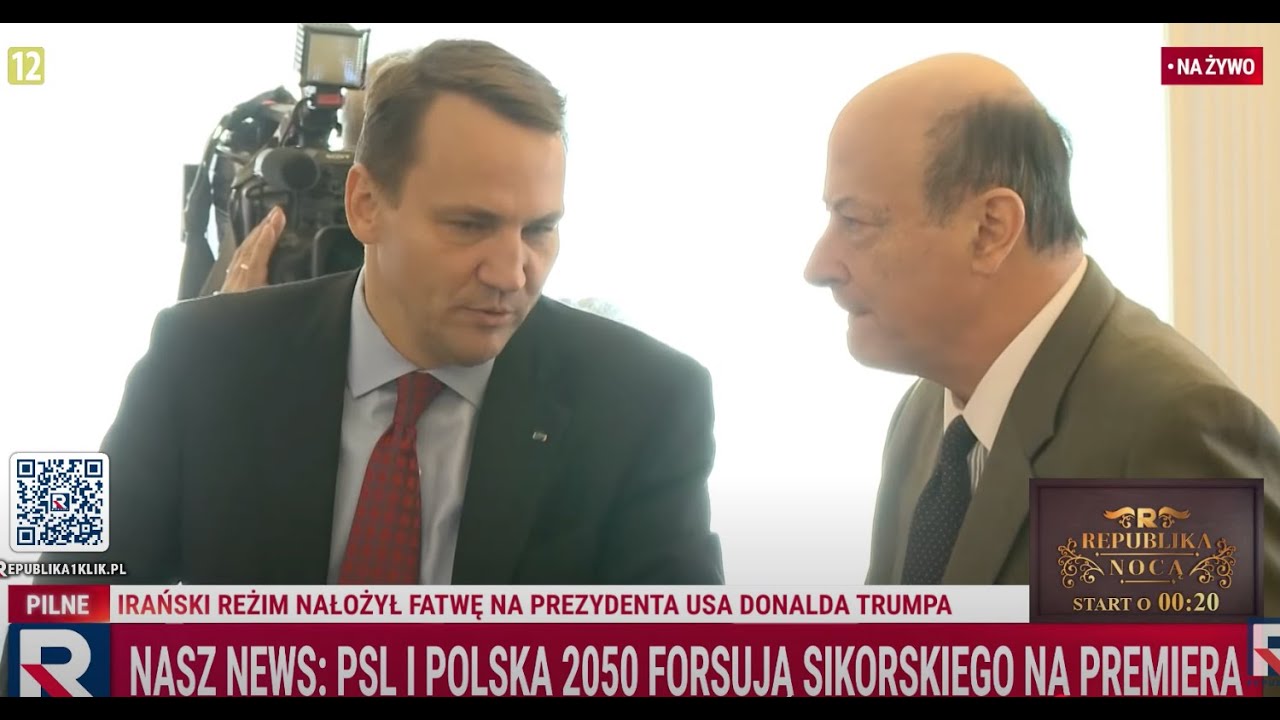 PSL i Polska 2050 chcą obalić Tuska?! Sikorski na premiera? Kulisy politycznej gry | Republika Dzień