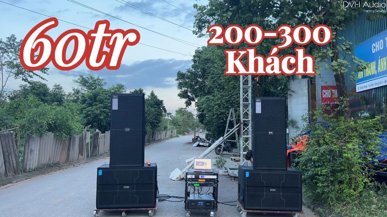 Combo giá rẻ nhất tại DVH audio chỉ 60tr chạy show nhỏ gọn dễ lấy tiền .DVH Audio 036 355 3277