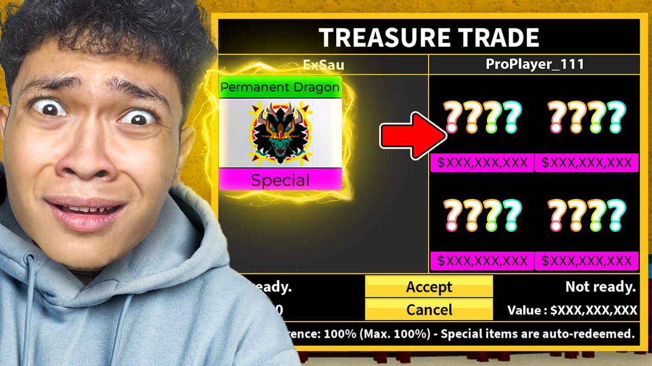 APA AJA YANG ORANG OFFER UNTUK PERMANENT DRAGON DI BLOX FRUITS ?!?!